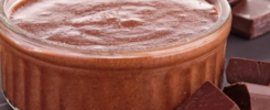 Mousse au chocolat légère pour diabétiques