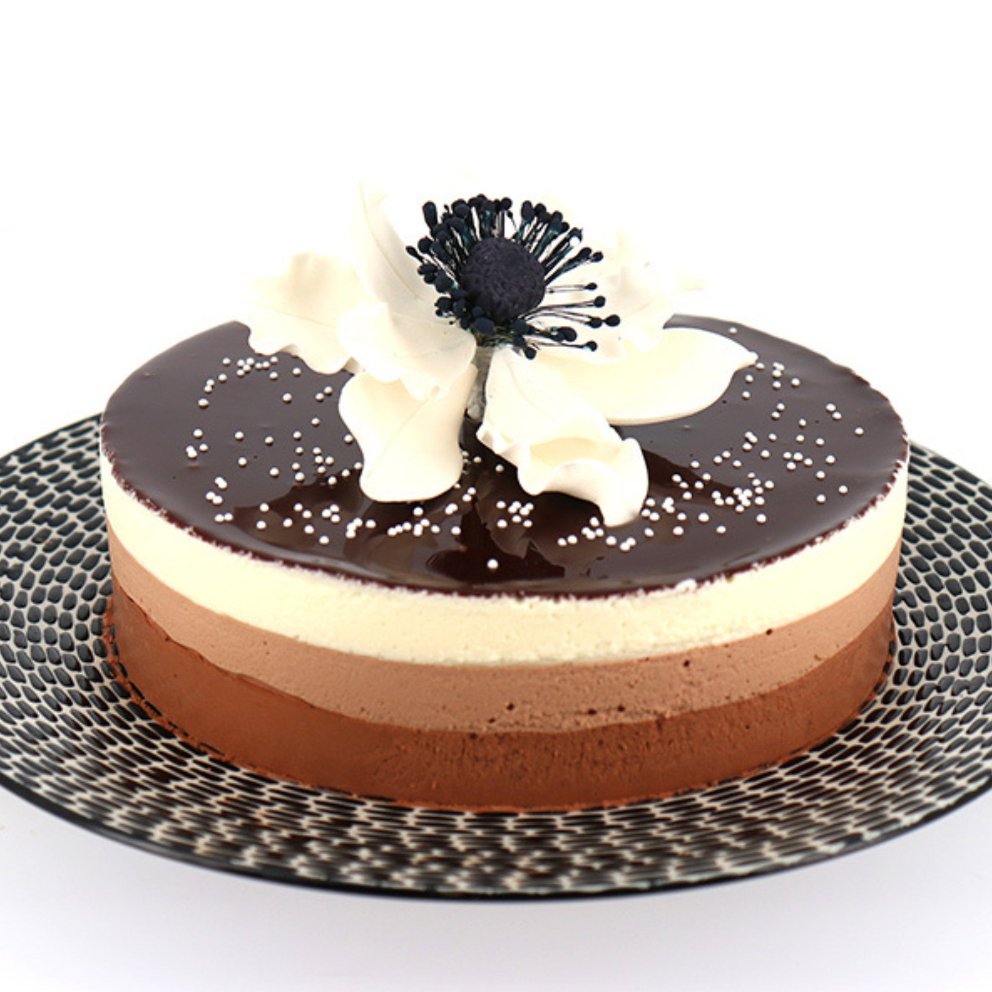 Gâteau 3 chocolats