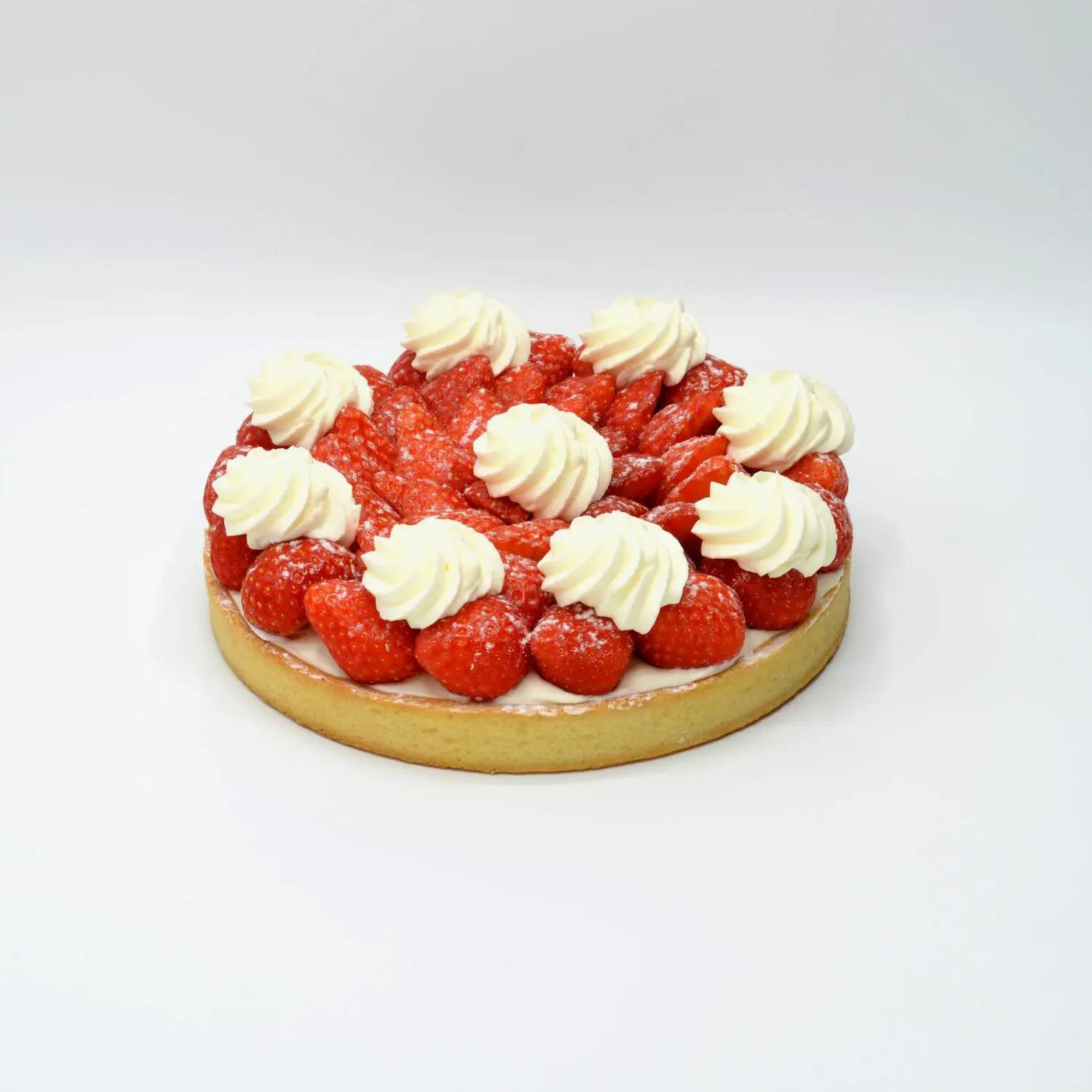 Tarte aux fraises pour diabétiques