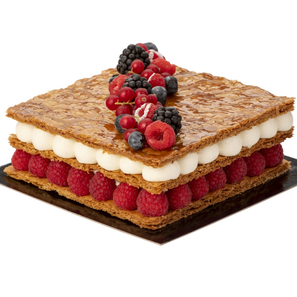 MILLE FEUILLES À LA FRAMBOISE